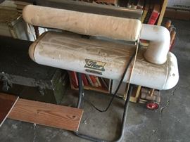 Antique shirt presser