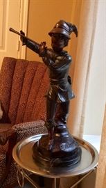 Bronze Fluetist by Alex Growns