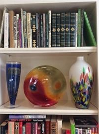 Hand Blown Glass Vase