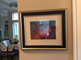 Framed Oil by Poirit