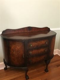 Antique Bowfront Bureau/Dresser