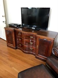 Beautiful antique dresser - TV shown is not for sale - owner keeping 