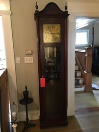 Grandfather clock made in Zeeland Michigan.