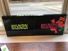 RARE Louis Vuitton Promotion display pictures.