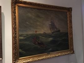 Original oil painting.