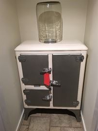Antique ice box.