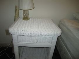 WICKER NIGHTSTAND