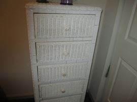 WICKER CHEST