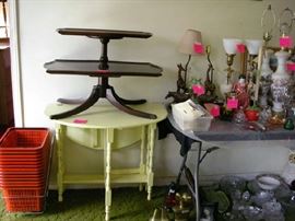 Gateleg Table, Tiered Coffee Table