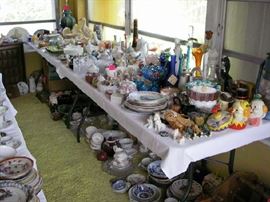 Clowns, Plates, Vases, Cups and Saucers, Bowls, Dishes
