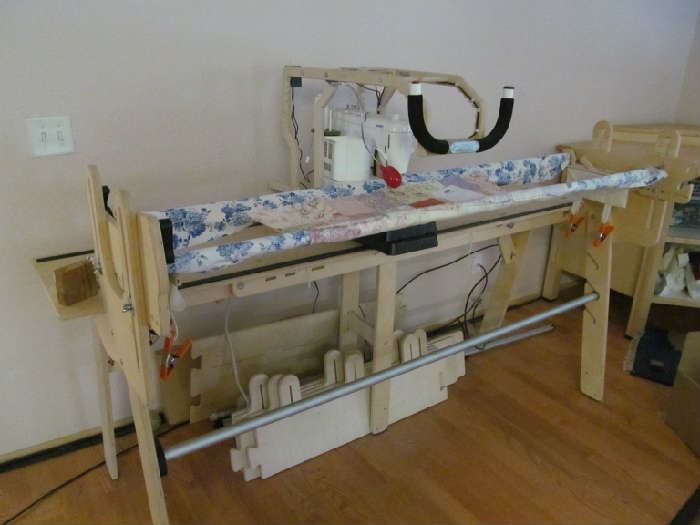 Juki quilting machine & frame