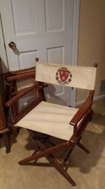 Harvard folding director chairs