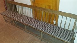 Bench from the Saratoga Racetrack