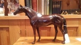 Antique Bronze horse statuette, one of many bronze pieces