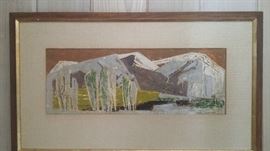 Ethel Magafen original oil painting