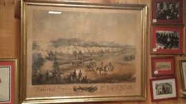 Original 1856 New York National Guard print, after Botticher, Benecke/Lewis