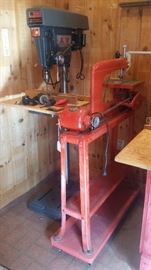 Delta jigsaw, Craftsman 15.5" drill press