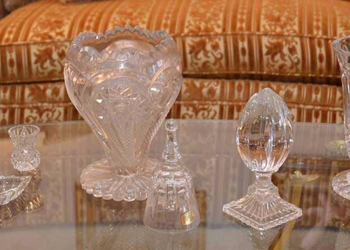 Great Selection of Crystal and Glass!