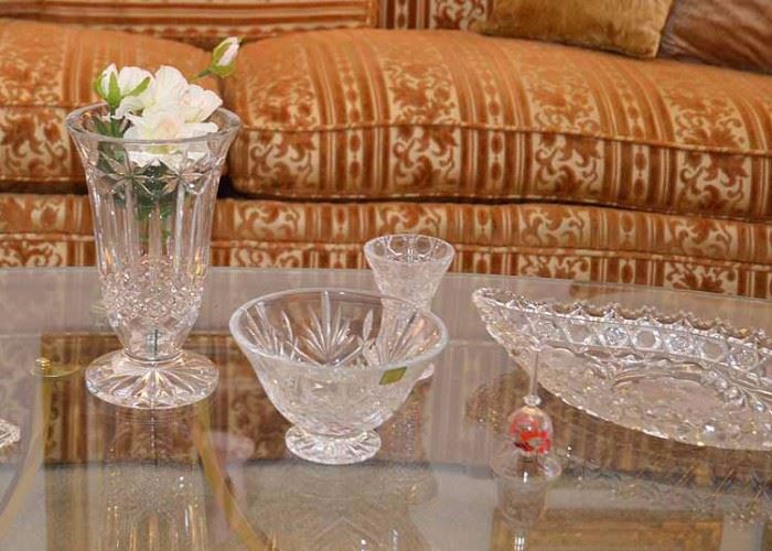 Great Selection of Crystal and Glass!