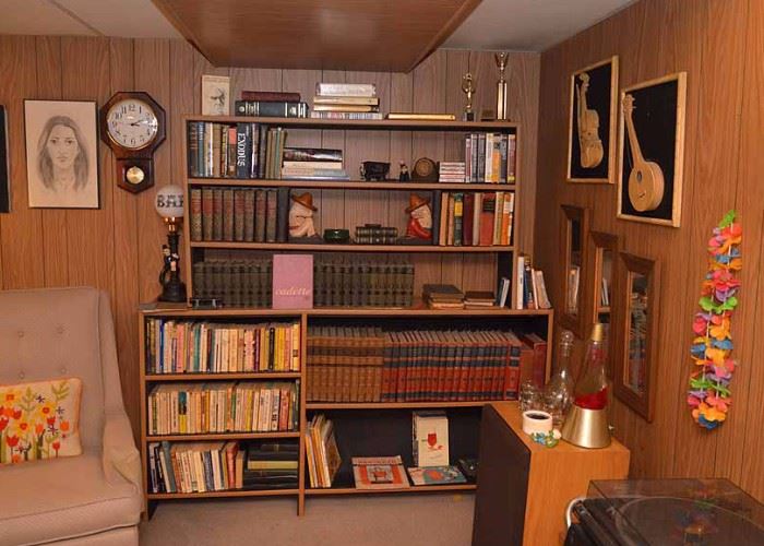 Bookshelves, Books and More!