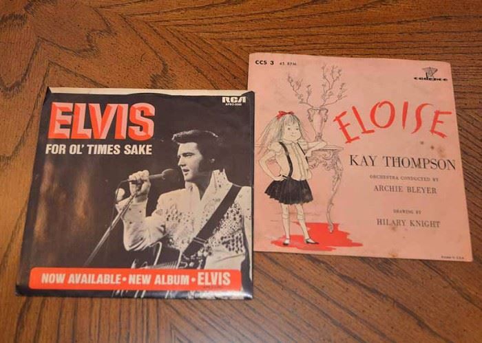 Vintage 45's (Elvis)