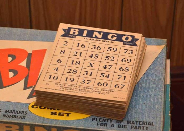 Vintage Board Games (Bingo & More)