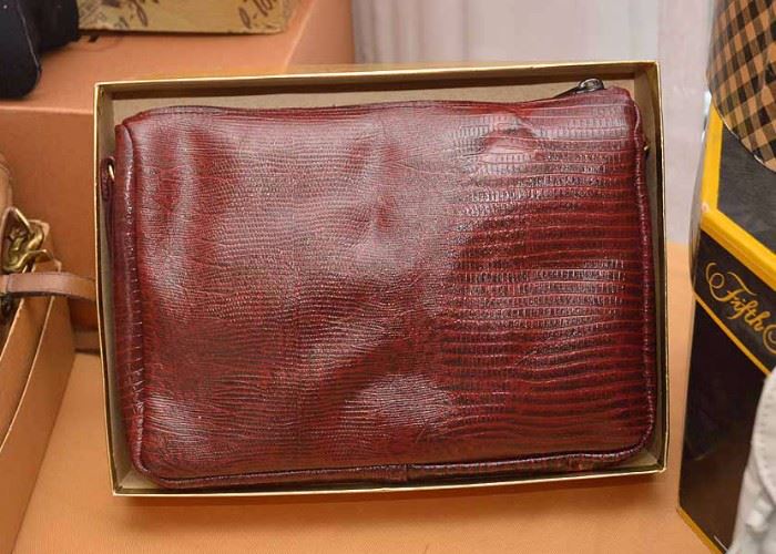 Women's Purses & Handbags (Lizard Skin Leather)