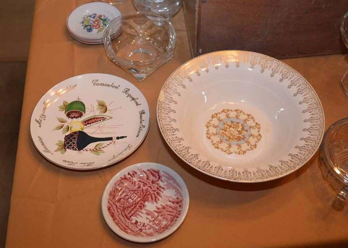 Vintage Plates & Dishes