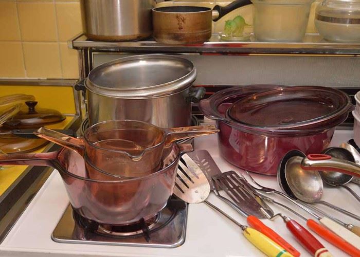 Glass Cookware & Bakeware, Pots & Pans