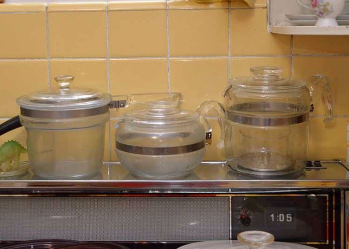 Glass Cookware and Coffee / Tea Pot