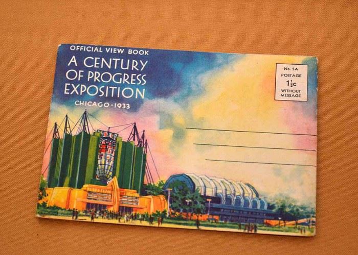 Chicago World's Fair Official View Book