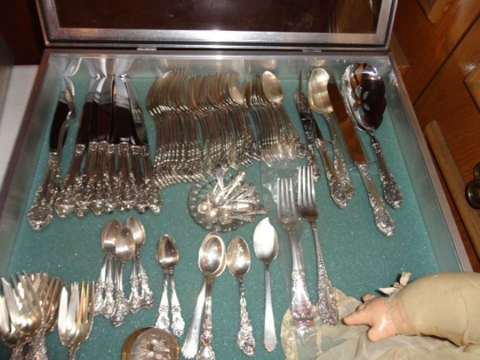 Sir Christopher Sterling Flatware + other sterling items