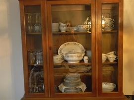 china dinnerware & glasses