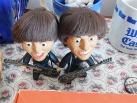 2 Vintage Beatles dolls