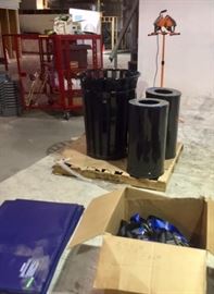 Commercial Garbage Cans, Shopping Baskets, Rolling Work Racks