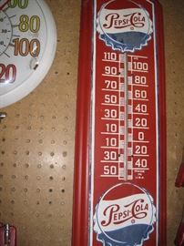 Pepsi Cola Thermometer 