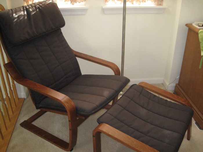 Chair & Ottoman 
