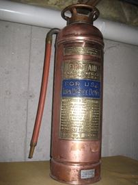 Vintage Fire Extinguisher, 1965  