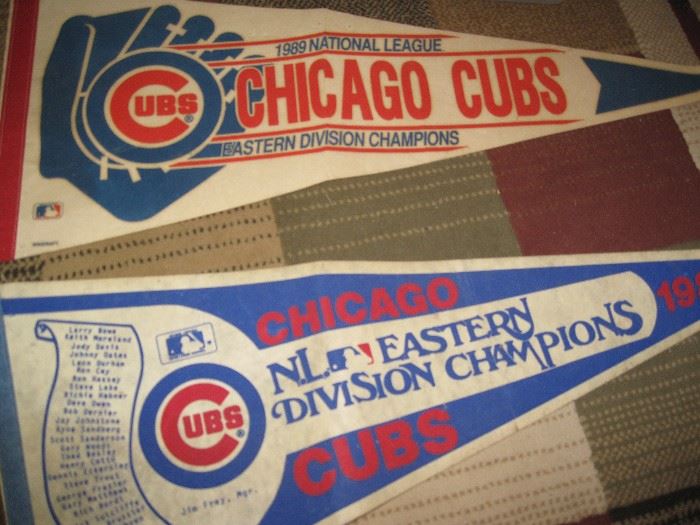 Chicago Cubs Pennants 