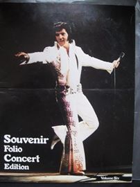 Elvis, Souvenir Folio Concert Edition  
