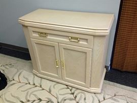 Whitewashed One-Drawer Buffet Server