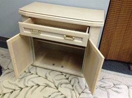 Whitewashed One-Drawer Buffet Server