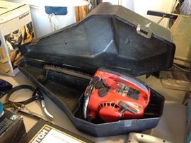 Homelite Textron Gas Chainsaw w/ Case