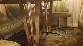 Base of the Chromcraft table