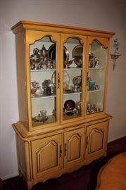 China Cabinet and Decorative