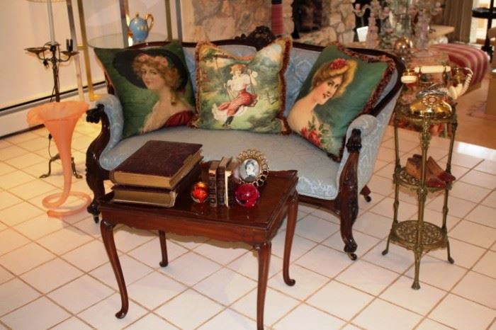Assorted Tables, Furnishings and Decorative