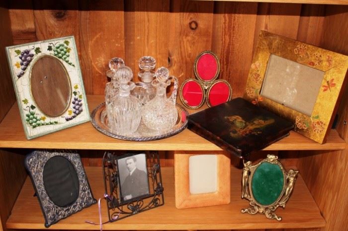 Decorative Serving Pieces and Frames
