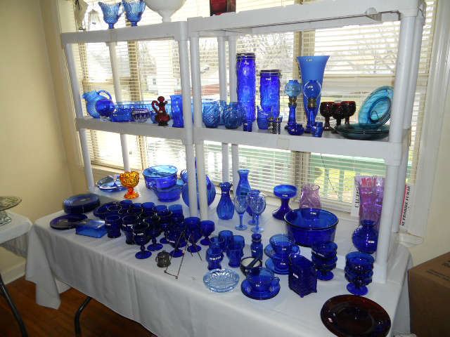 Collection of Cobalt Glass