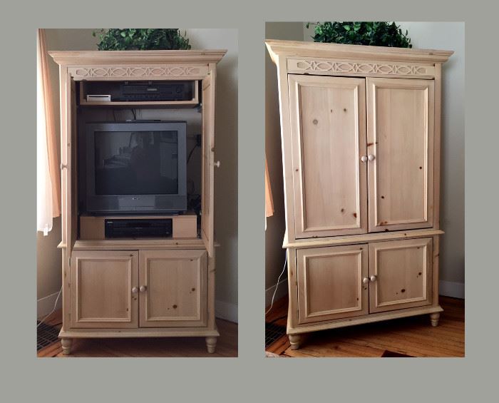 Broyhill Armoire Reduced $150  3"6" x6" 5 1/2" TV free if wanted. 