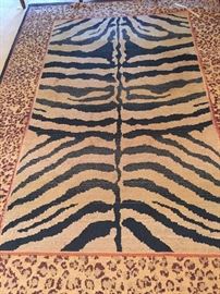 "Zebra/leopard" rug